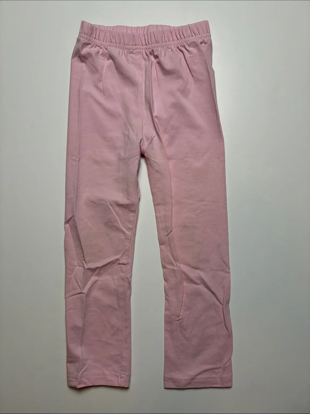Kids Pink Heart Flower Set - Long Sleeve Top & Leggings